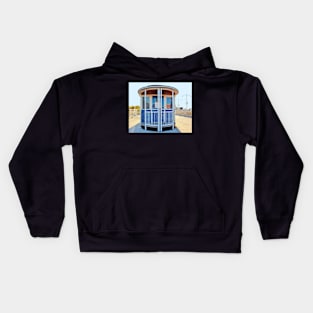 Blue Booth - Winnipeg Manitoba Kids Hoodie